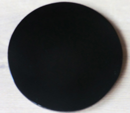 Black Obsidian Scrying Mirror (Magick Mirror) Round 5.7 Inches No 394