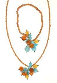 Fair Trade Set of Bracelet and  Necklace Tar 2057/2058