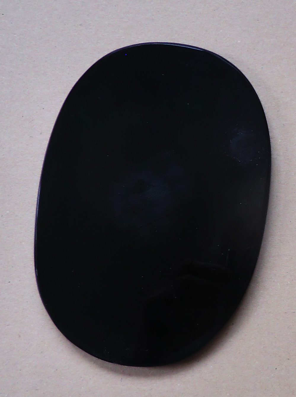black obsidian scrying mirror