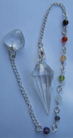 Chakra Bracelet Dowsing Pendulum Quartz Hexagonal Design (9)